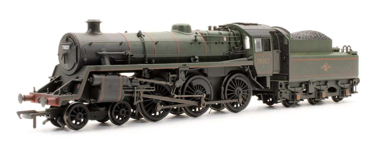 Pre-Owned 31-115 BR Lined Green 4-6-0 Standard Class 4MT Steam Locomotive No.75027 (Weathered Edition)
