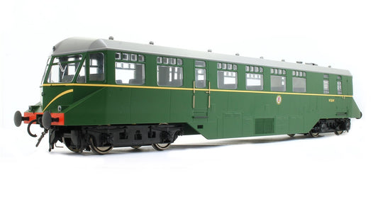 Pre-Owned GWR AEC ‘Razor Edge' Railcar BR green with speed whiskers (dark grey roof) No.W26W Diesel Locomotive - DCC Sound