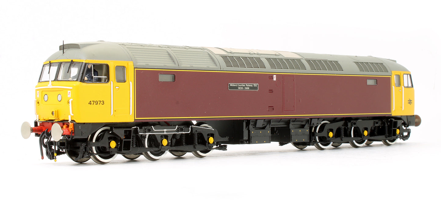 Pre-Owned Class 47973 'Midland Counties' Diesel Locomotive (Exclusive Edition) - DCC Fitted