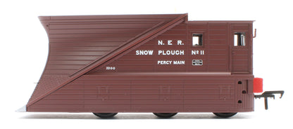 38-640Z NER Snowplough 11 NER Indian Red