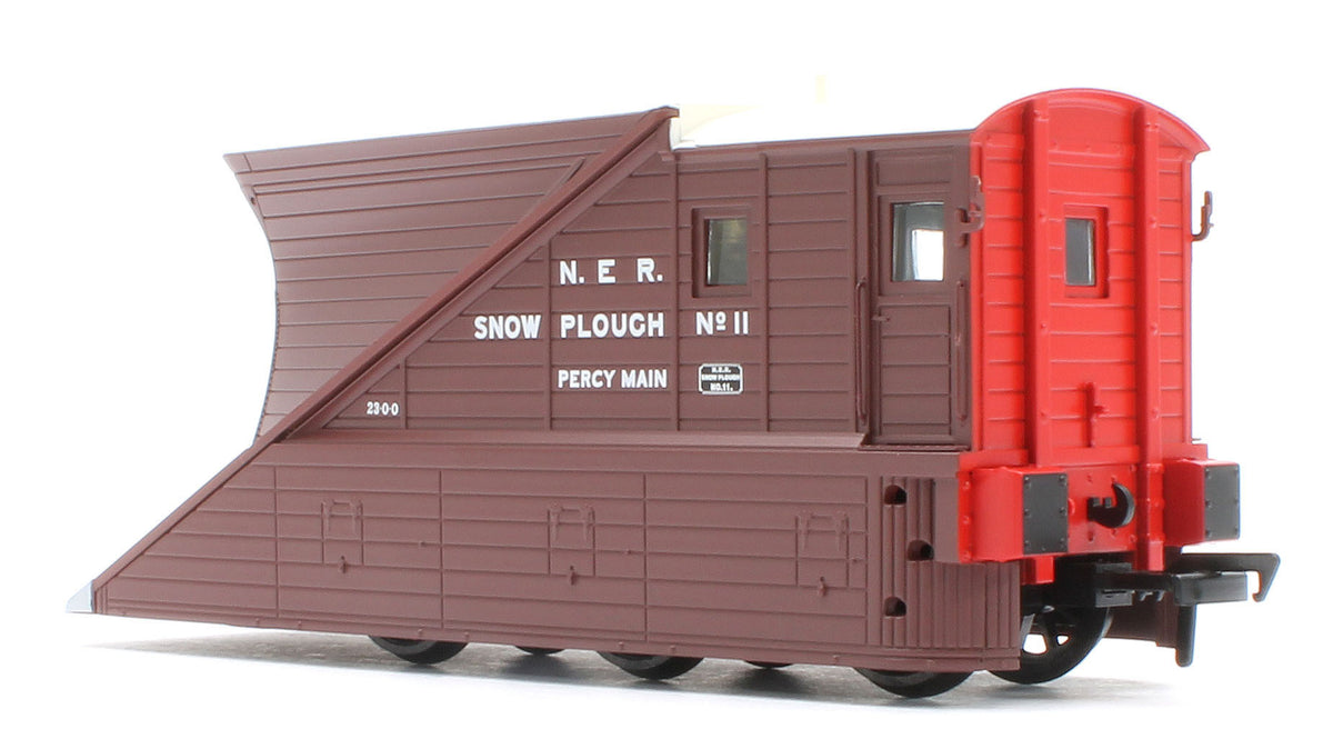 38-640Z NER Snowplough 11 NER Indian Red