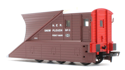 38-640Z NER Snowplough 11 NER Indian Red