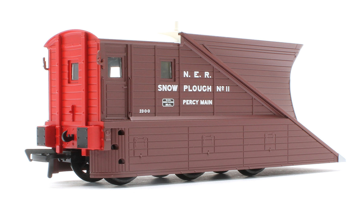 38-640Z NER Snowplough 11 NER Indian Red