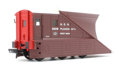 38-640Z NER Snowplough 11 NER Indian Red