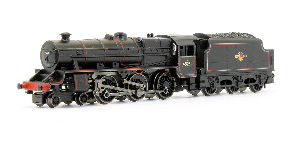 Pre-Owned Black 5 Mixed Traffic Lined BR Black '45231' Late Crest Steam Locomotive - 40 Years Of Steam
