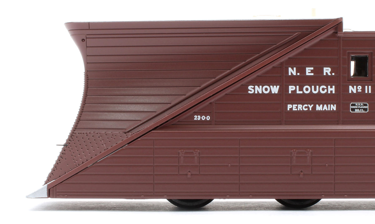 38-640Z NER Snowplough 11 NER Indian Red
