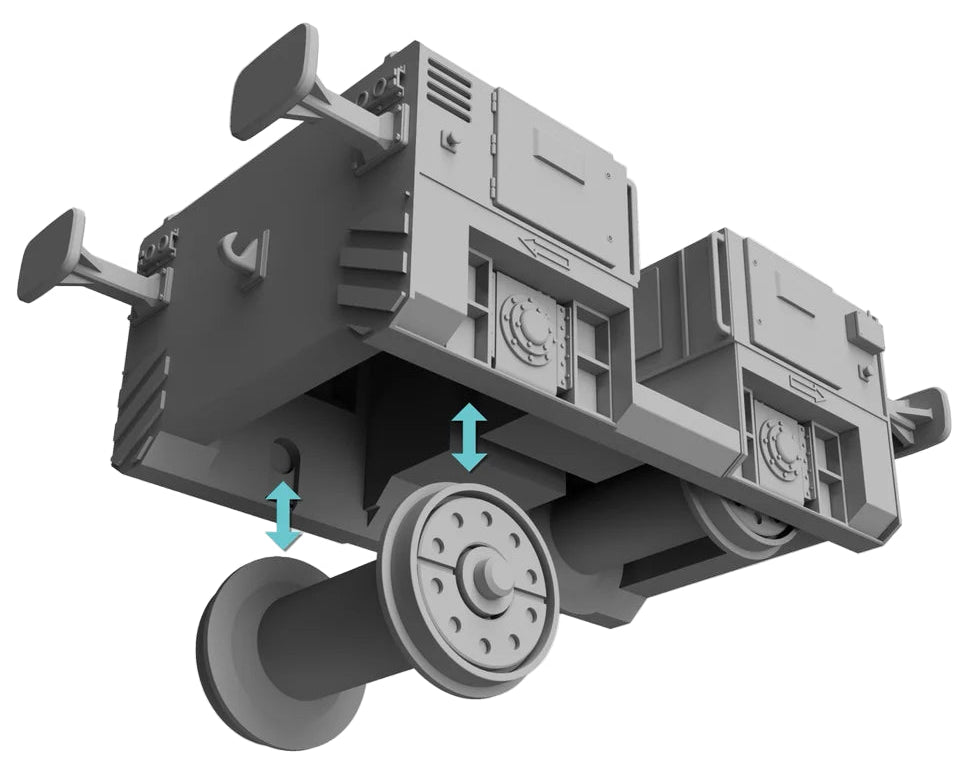OO Gauge Battery Shunter/Tug (Single Pack) - Unpainted