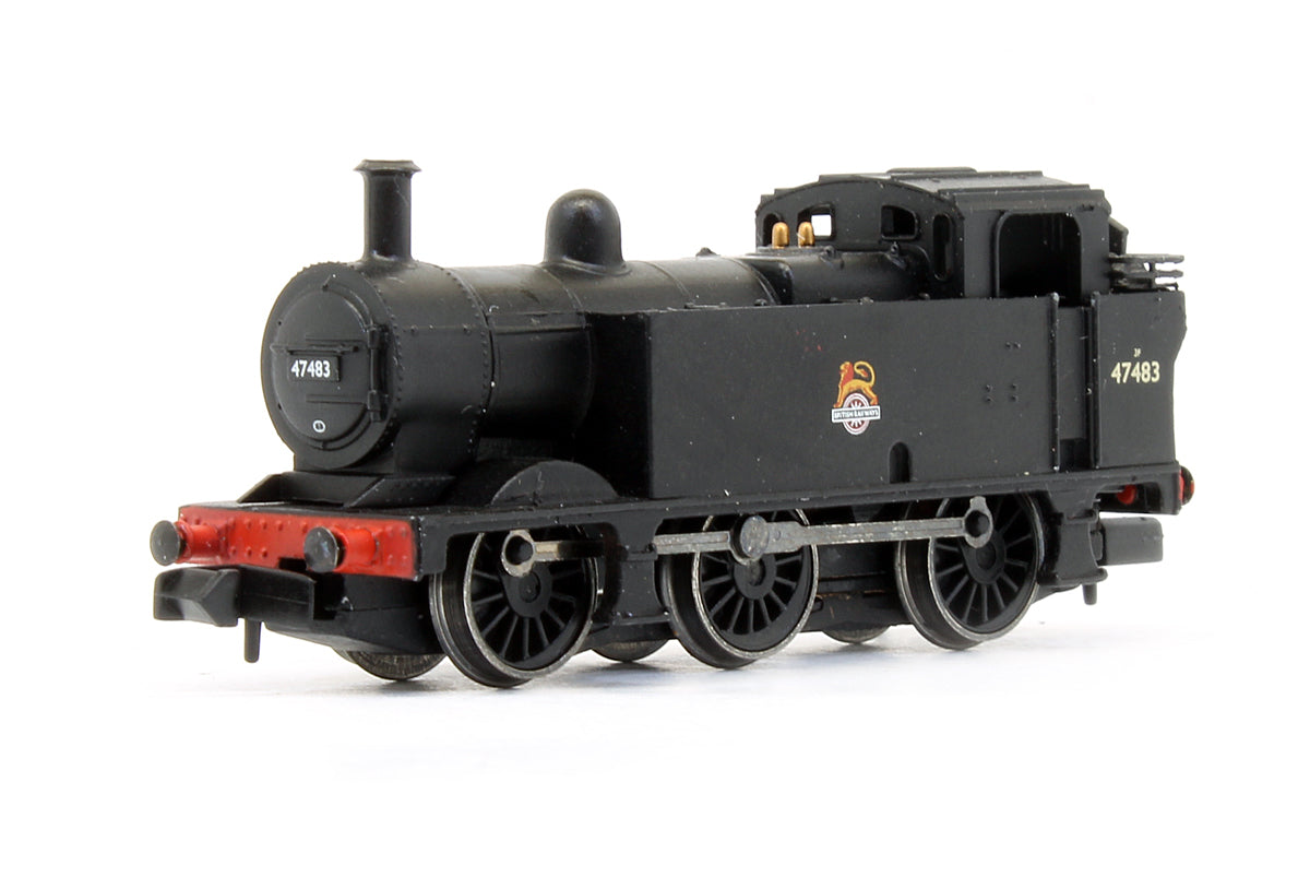 Pre-Owned 3F Jinty '47483' BR Black Early Crest Steam Locomotive