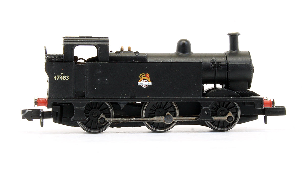 Pre-Owned 3F Jinty '47483' BR Black Early Crest Steam Locomotive
