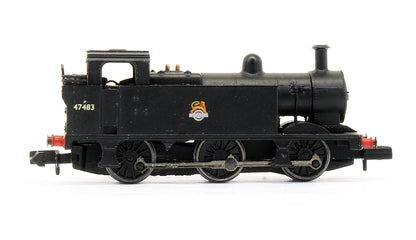 Pre-Owned 3F Jinty '47483' BR Black Early Crest Steam Locomotive