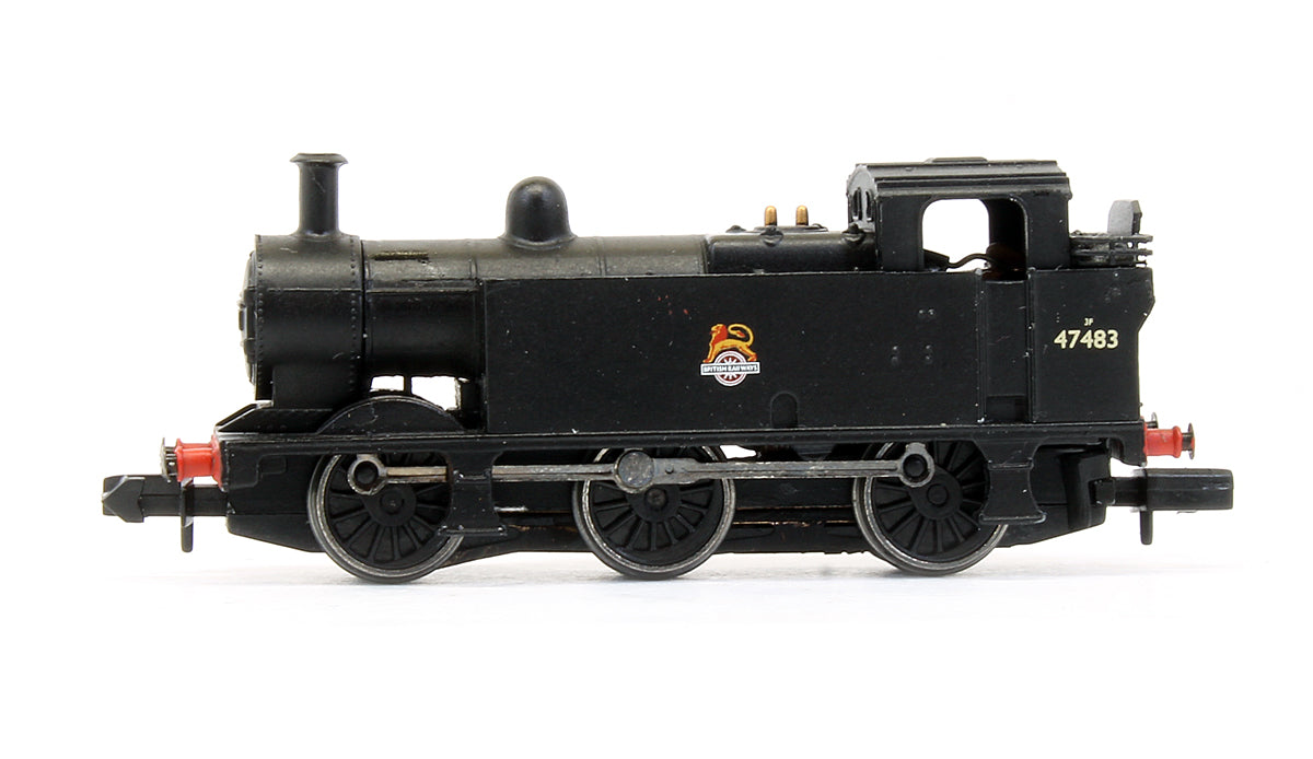 Pre-Owned 3F Jinty '47483' BR Black Early Crest Steam Locomotive