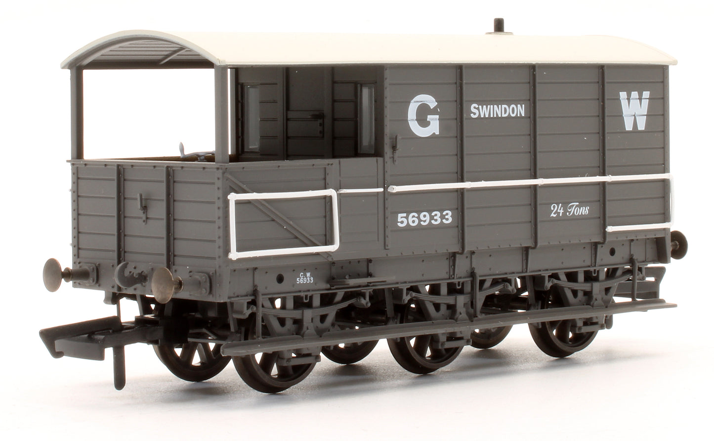 Pre-Owned GWR Grey 6 Wheel 24T Toad Brake Van No.56933 'Swindon'