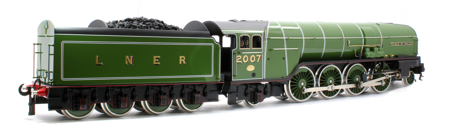E/36-A1-PW P2 Class Non-Streamlined "Prince of Wales" 2-8-2 LNER Lined Apple Green No. 2007 Steam Locomotive