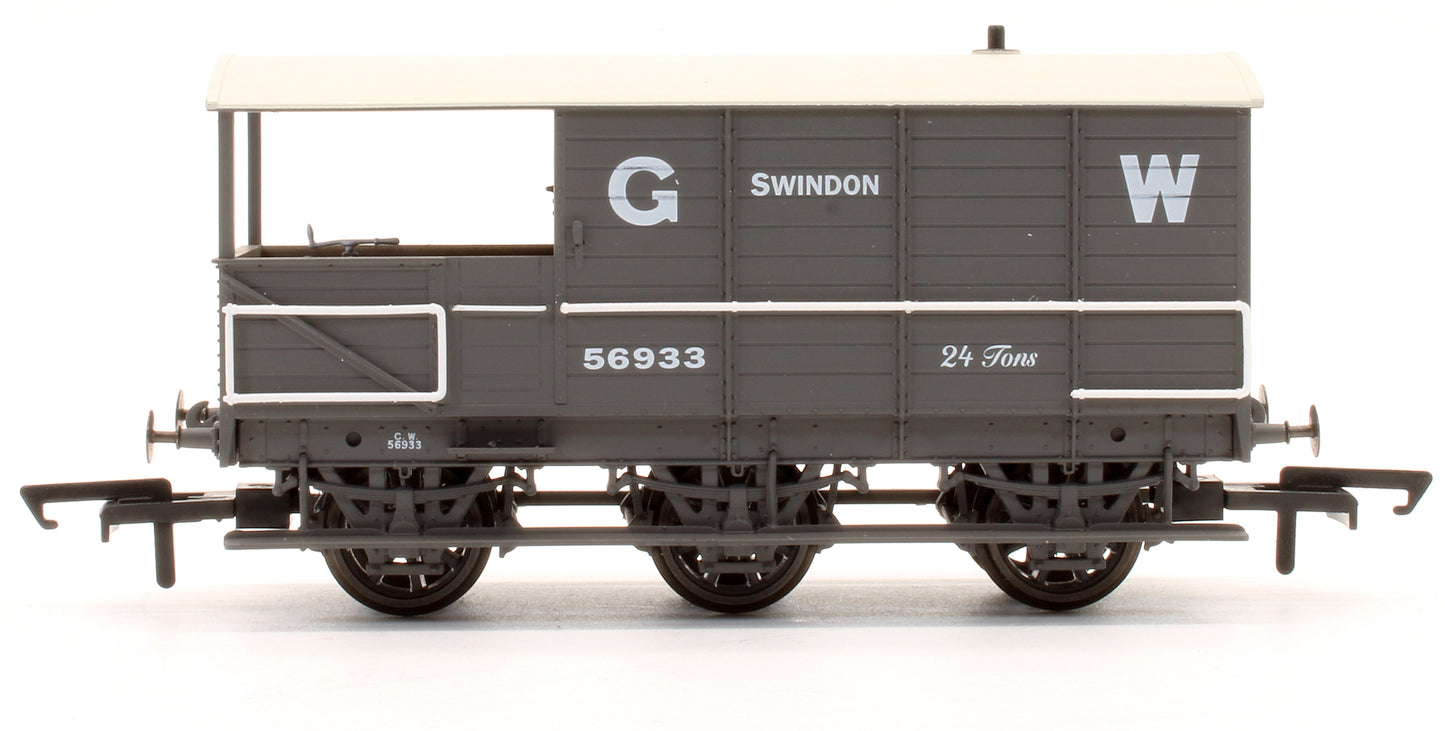 Pre-Owned GWR Grey 6 Wheel 24T Toad Brake Van No.56933 'Swindon'