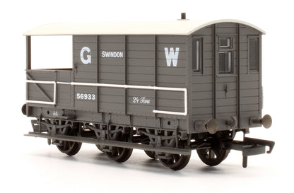 Pre-Owned GWR Grey 6 Wheel 24T Toad Brake Van No.56933 'Swindon'