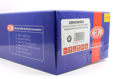 Class 86 401 Network SouthEast Diesel Locomotive - Damaged Box
