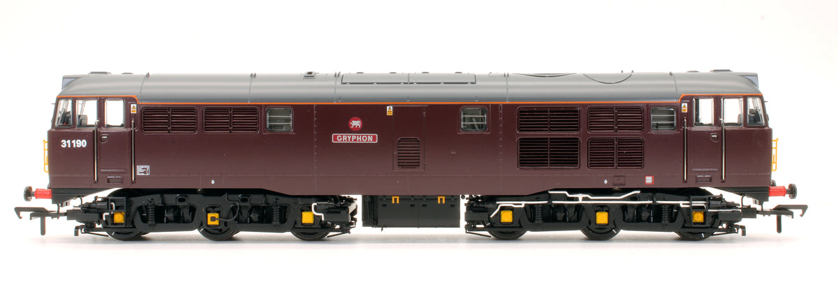 Pre-Owned 35-820KSF Class 31/1 Refurbished 31190 WCRC Maroon Diesel Locomotive (Exclusive Edition) - DCC Sound
