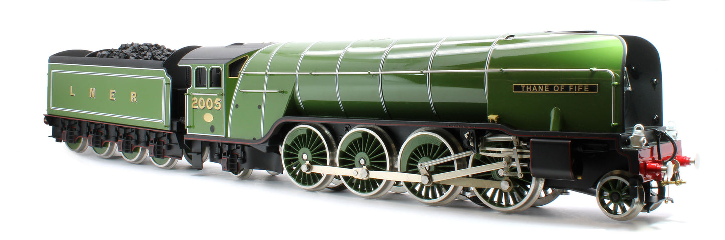 E/36-A1-TF P2 Class Non-Streamlined "Thane of Fife" 2-8-2 LNER Lined Apple Green No. 2005 Steam Locomotive