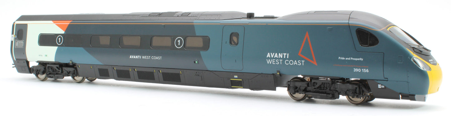 Pre-Owned R3952 Avanti West Coast Class 390 Pendolino 4 Car Train Pack - DCC Sound
