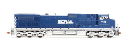 Pre-Owned GE C44-9W BC Rail Blue Scheme - Road #4645 - DCC Sound