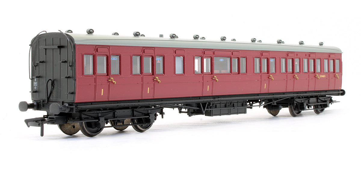 Pre-Owned 39-612 SE&CR 60' Birdcage Composite Lavatory Coach BR Crimson 'S5468S'