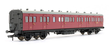 Pre-Owned 39-612 SE&CR 60' Birdcage Composite Lavatory Coach BR Crimson 'S5468S'