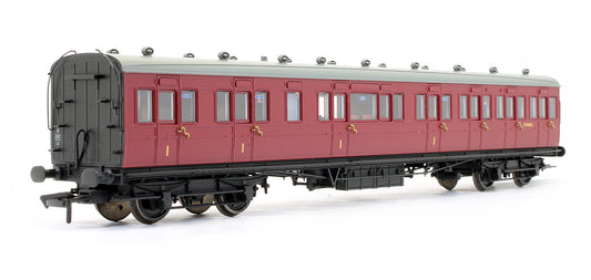 Pre-Owned 39-612 SE&CR 60' Birdcage Composite Lavatory Coach BR Crimson 'S5468S'