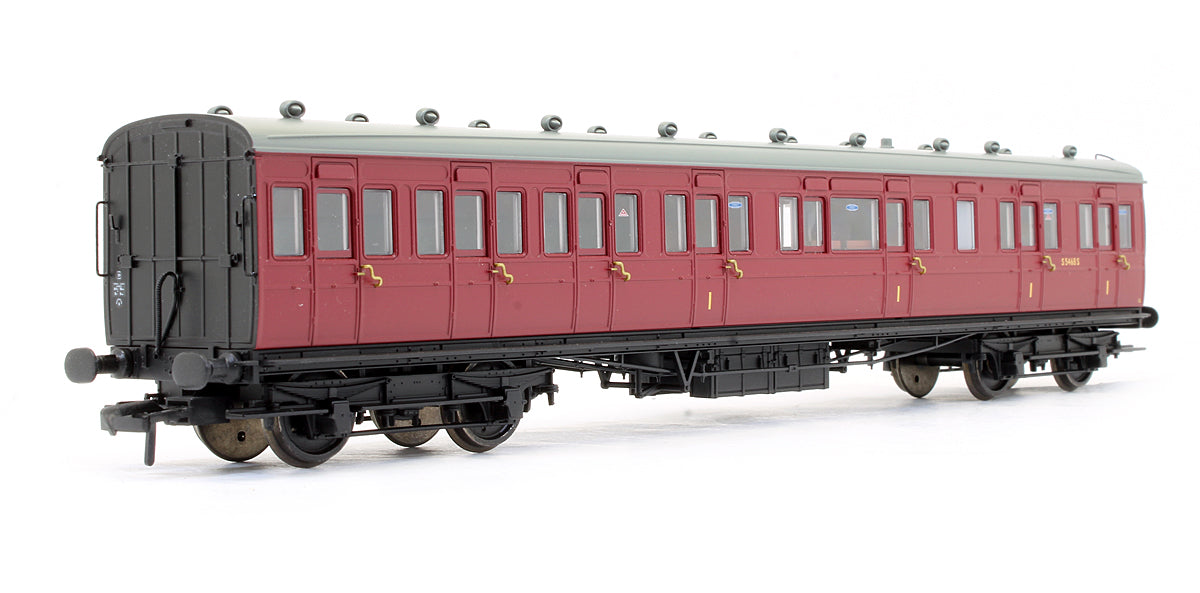 Pre-Owned 39-612 SE&CR 60' Birdcage Composite Lavatory Coach BR Crimson 'S5468S'