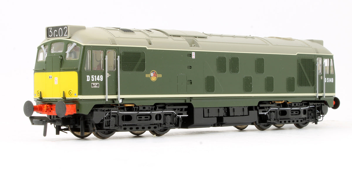 Pre-Owned 32-441 Class 24/1 D5149 BR Green Small Yellow Panels Diesel Locomotive - DCC Fitted
