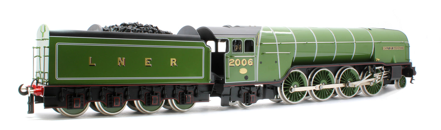 E/36-A1-WB P2 Class Non-Streamlined "Wolf of Badenoch" 2-8-2 LNER Lined Apple Green No. 2006 Steam Locomotive