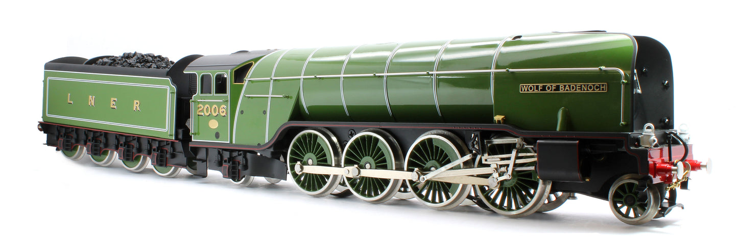E/36-A1-WB P2 Class Non-Streamlined "Wolf of Badenoch" 2-8-2 LNER Lined Apple Green No. 2006 Steam Locomotive