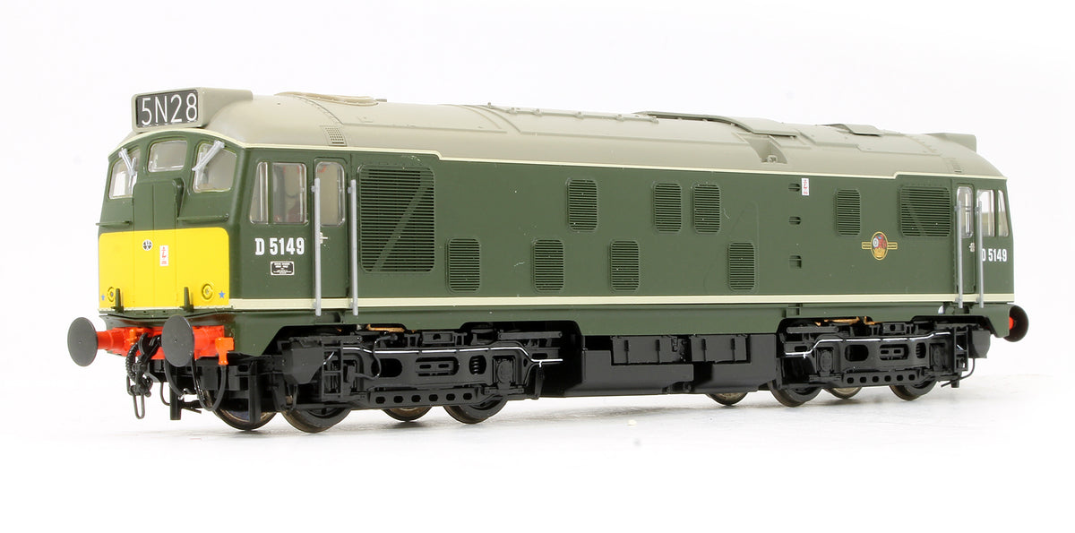 Pre-Owned 32-441 Class 24/1 D5149 BR Green Small Yellow Panels Diesel Locomotive - DCC Fitted