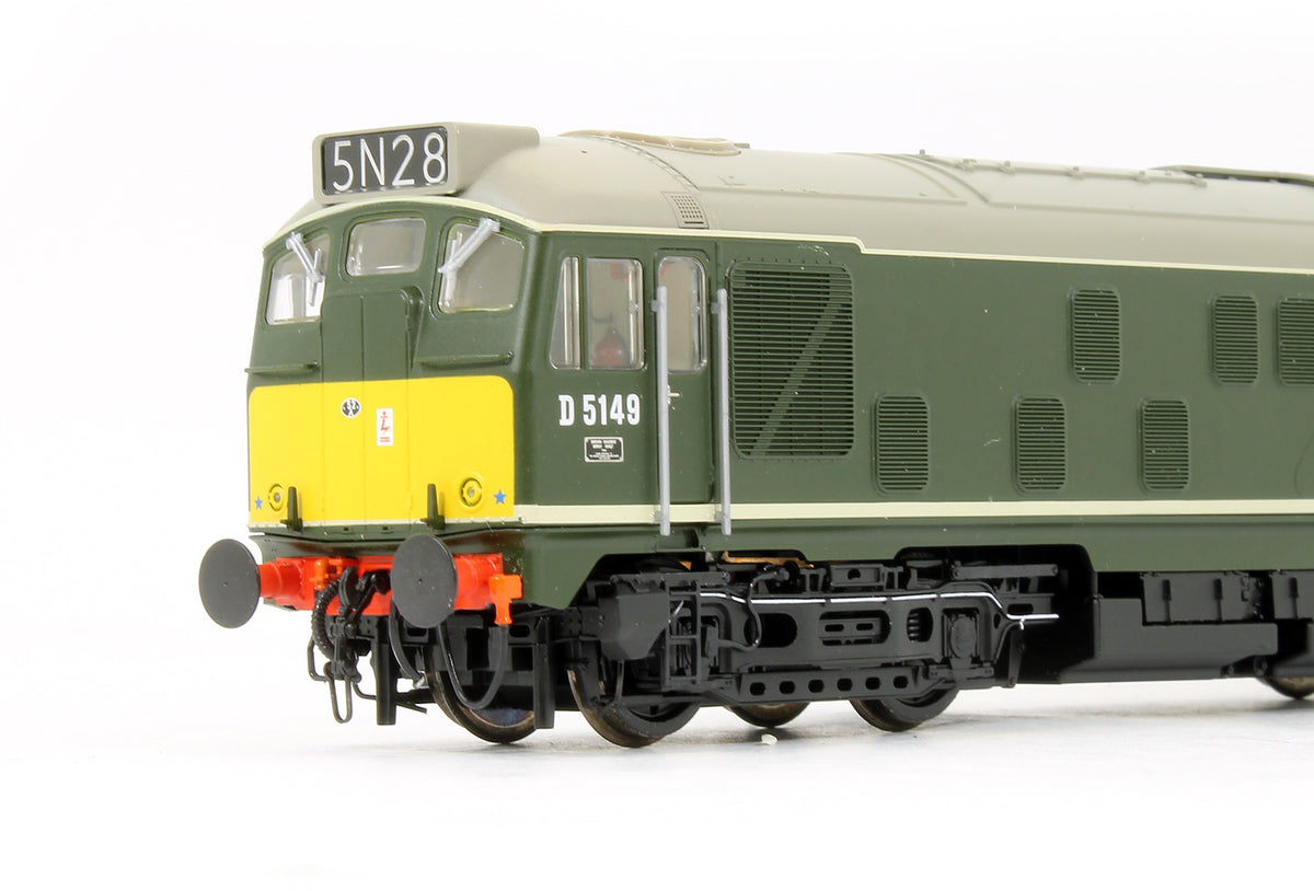 Pre-Owned 32-441 Class 24/1 D5149 BR Green Small Yellow Panels Diesel Locomotive - DCC Fitted