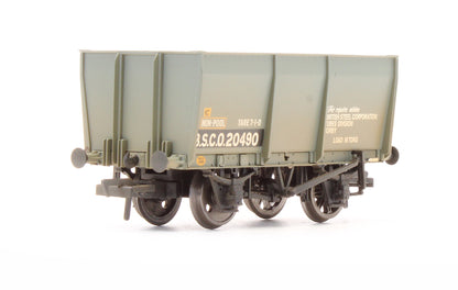 Pre-Owned 37-400Z Set Of 3 Slope Sided Tippler Wagons B.S.C.O. Grey - Weathered - Exclusive Edition
