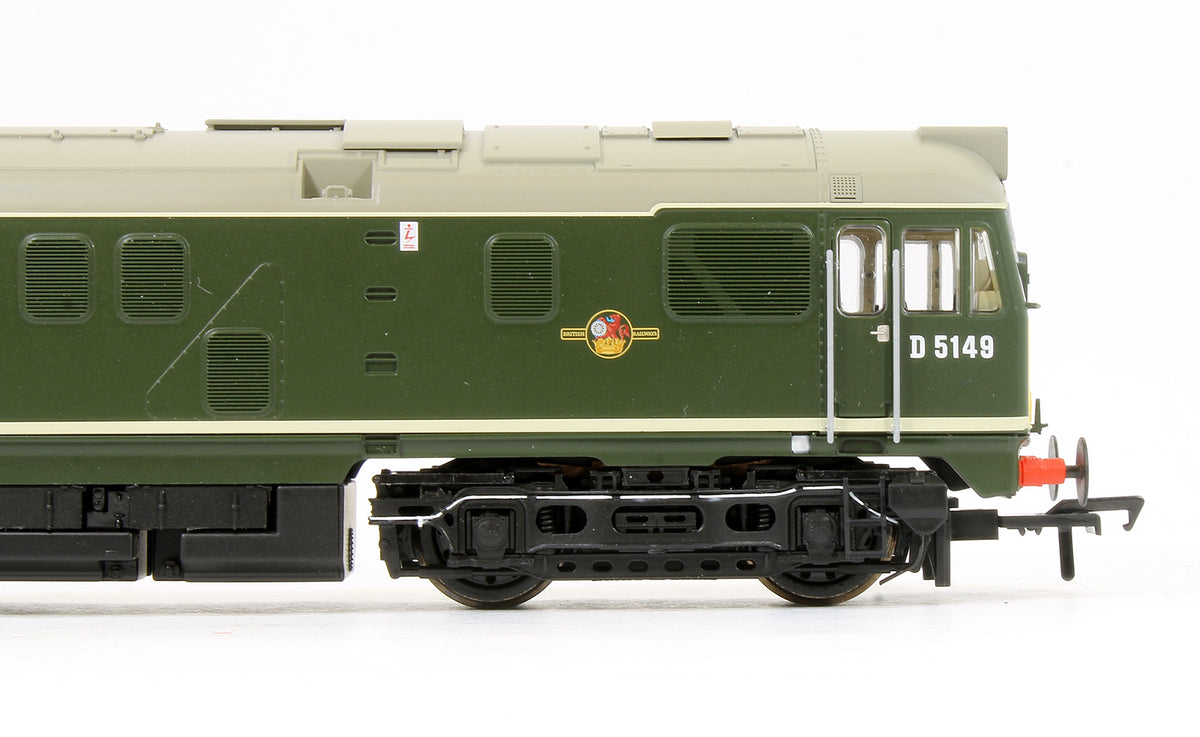 Pre-Owned 32-441 Class 24/1 D5149 BR Green Small Yellow Panels Diesel Locomotive - DCC Fitted