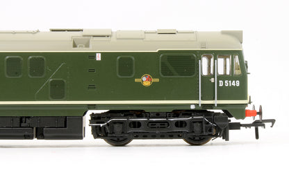 Pre-Owned 32-441 Class 24/1 D5149 BR Green Small Yellow Panels Diesel Locomotive - DCC Fitted
