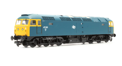 Pre-Owned Class 47001 BR Blue Diesel Locomotive - DCC Sound