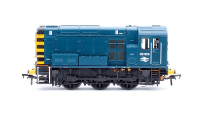 Pre-Owned 35-925 Class 08 08329 BR Blue (Wasp Stripes) Diesel Locomotive - DCC Sound