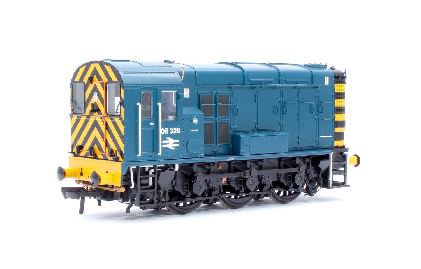 Pre-Owned Class 08 08329 BR Blue (Wasp Stripes) Diesel Locomotive - DCC Sound