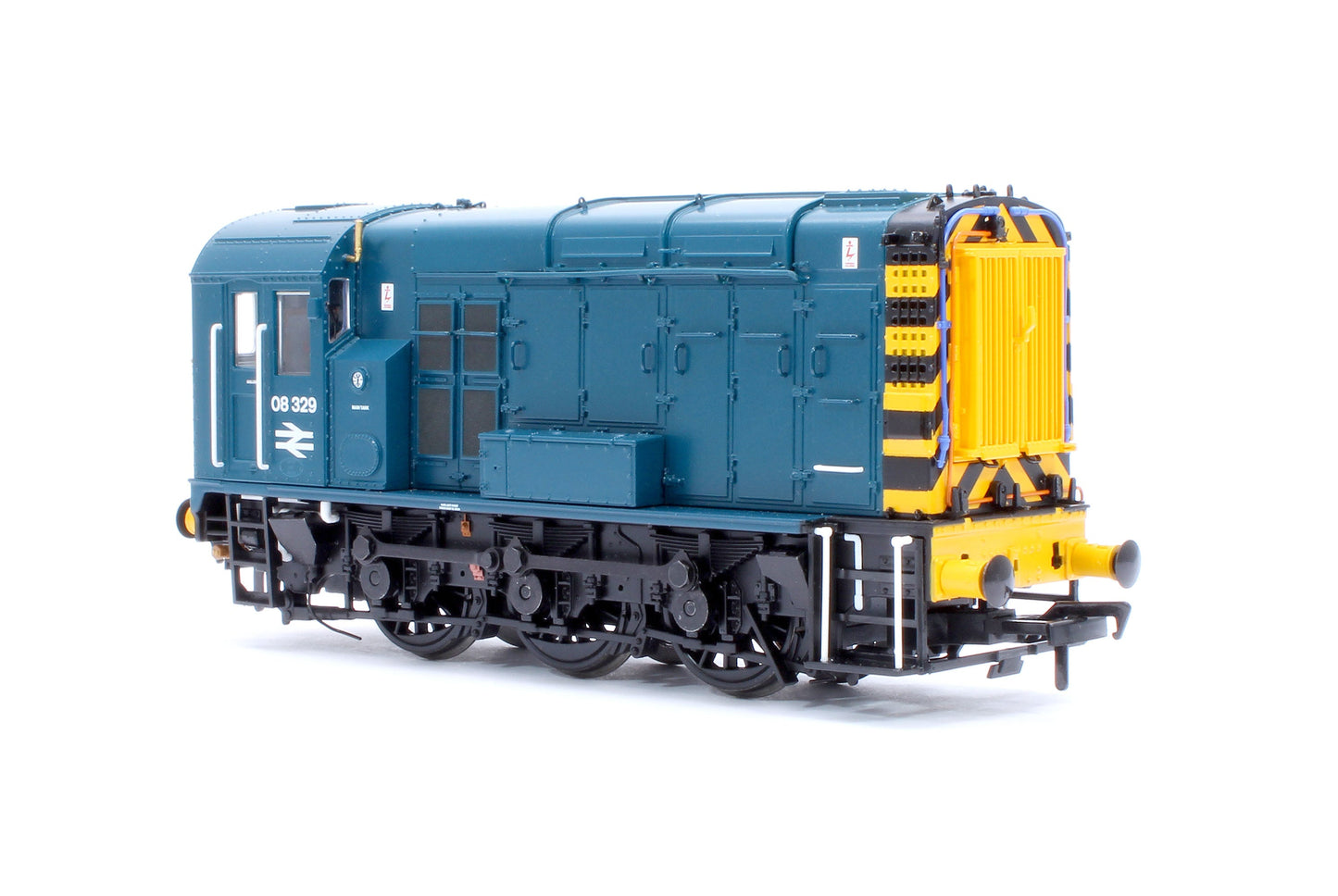Pre-Owned Class 08 08329 BR Blue (Wasp Stripes) Diesel Locomotive - DCC Sound