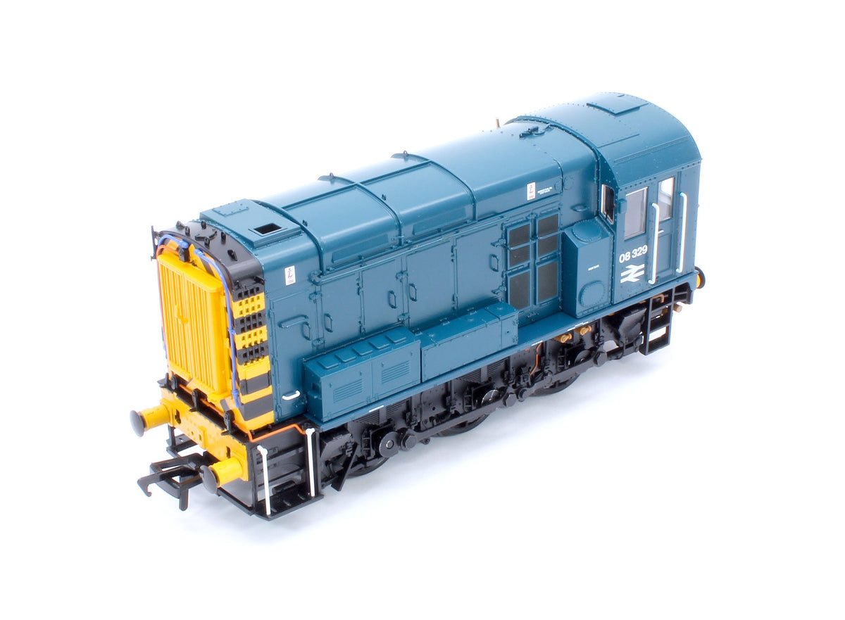 Pre-Owned 35-925 Class 08 08329 BR Blue (Wasp Stripes) Diesel Locomotive - DCC Sound
