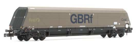 377-577B HYA Bogie Hopper Wagon GBRf Silver 'Coal' No.371030