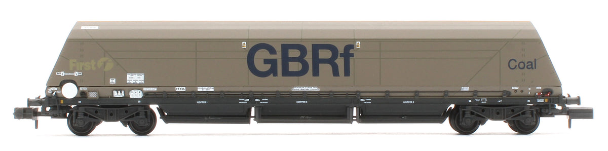 377-577B HYA Bogie Hopper Wagon GBRf Silver 'Coal' No.371030