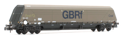 377-577B HYA Bogie Hopper Wagon GBRf Silver 'Coal' No.371030