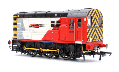 Class 08 0-6-0 08632 Loram Rail Operations UK Diesel Shunter