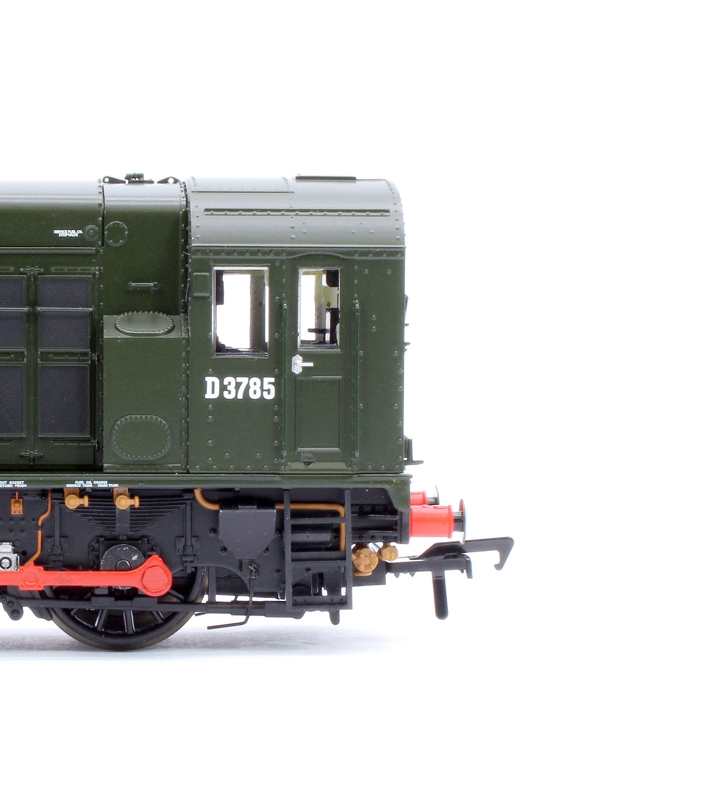 Pre-Owned 35-901SFX Class 08 D3785 BR Green (Late Crest) Diesel Locomotive - Deluxe DCC Sound