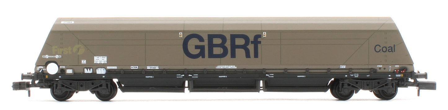 377-577C HYA Bogie Hopper Wagon GBRf Silver 'Coal' No.371068