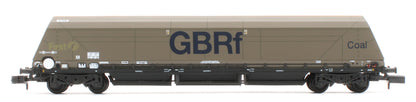 377-577C HYA Bogie Hopper Wagon GBRf Silver 'Coal' No.371068