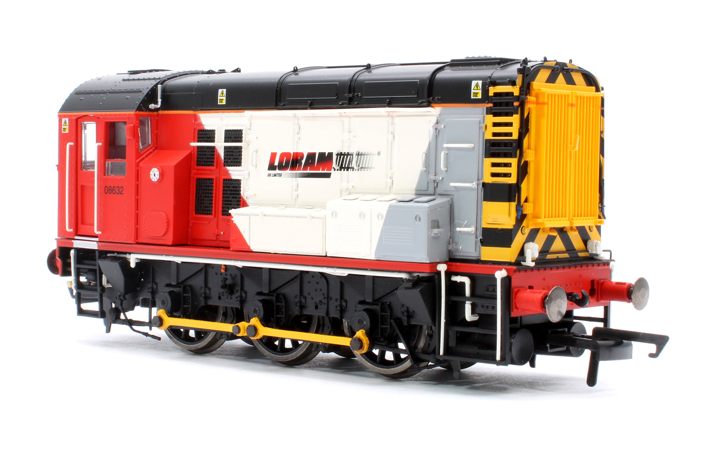 Class 08 0-6-0 08632 Loram Rail Operations UK Diesel Shunter