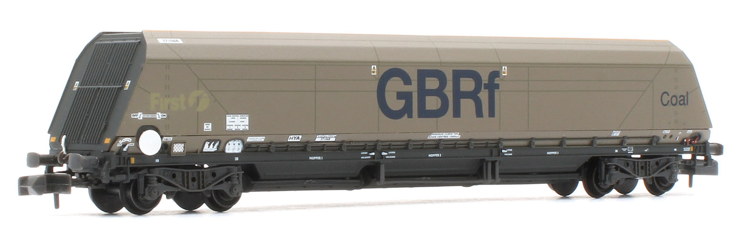 377-577C HYA Bogie Hopper Wagon GBRf Silver 'Coal' No.371068